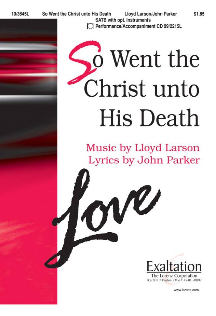 So Went The Christ Unto His Death